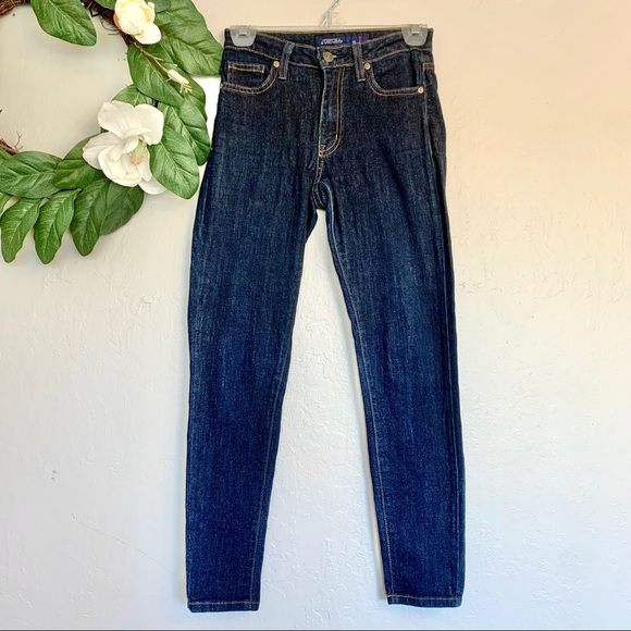 Just USA Denim - JUST USA Dark Wash Denim Skinny Jeans Size 1